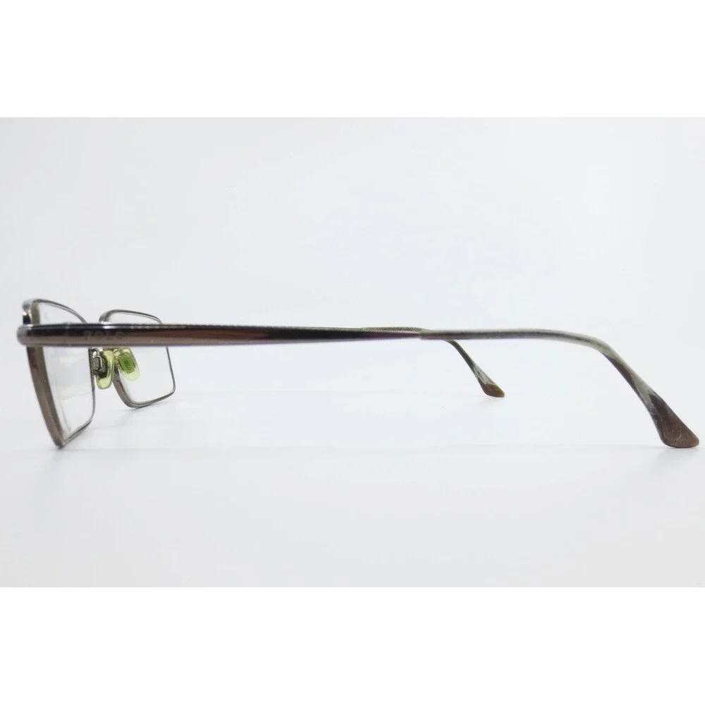 Ralph Lauren Polo 1036 9015 Gunmetal Rectangular Metal Eyeglass Frames 55-18-140